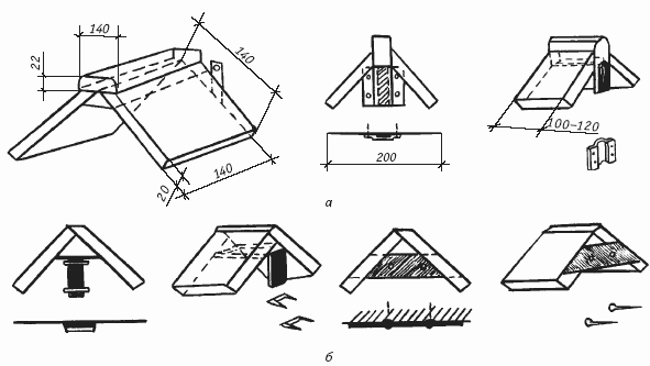Насесты Л-образной формы